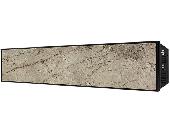Отопительная панель GREY STONE SCT 120*30 серый гранит / черный корпус STOUT