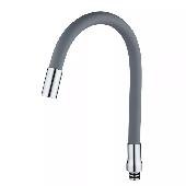 Силиконовый излив для смесителя серый TIM (20/1) C-L50-02GY