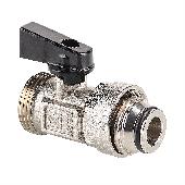 Кран шаровый коллекторный 3/4