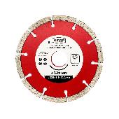 КРУГ АЛМАЗНЫЙ СЕГМЕНТНЫЙ ДЛЯ СУХОЙ РЕЗКИ 125 Х 1,8 Х 22,2 ММ  (1/10/200) 