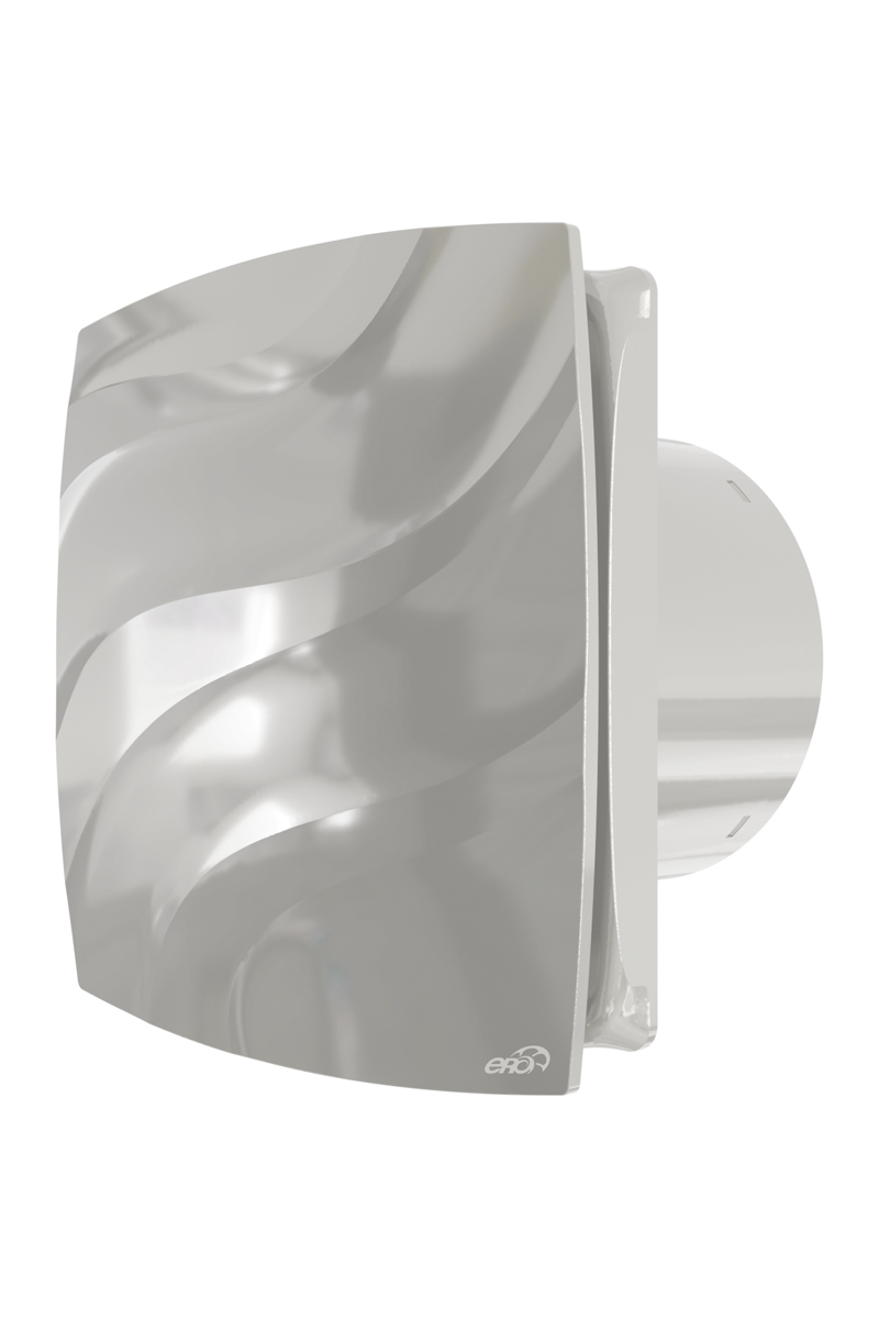 Вентилятор накладной D100 ERA обр.клапан WAVE Gray