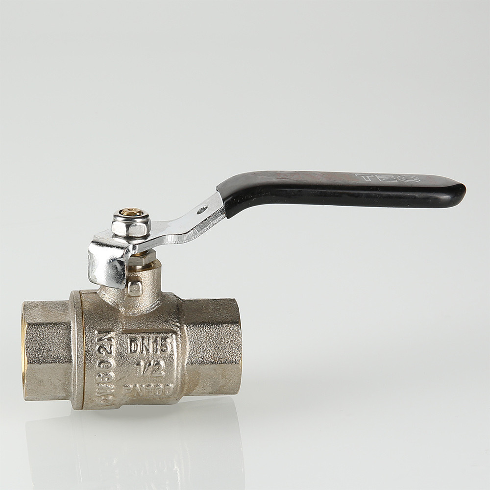 VT314 Кран шар. PERFECT, стальная рукоятка 1