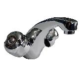 87161-60 MAYFAIR Смеситель раковина  металлокерамика круглая ручка