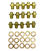 Комплект форсунок на сжиженный газ (LPG) 15 шт (F 32) 41560240-15