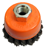 Кордщетка Bohrer чашеобразная витая жесткая 125 мм для УШМ