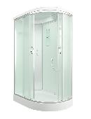 ERLIT Душ. кабина ER3512PL-C3-RUS 120*80*215 ( низкий поддон, матовое стекло)