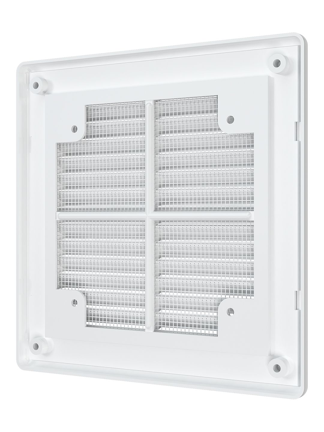 Решетка вентиляционная Р сетка разъемная 150х150 пластик ERA,1515Р