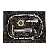 2068 GFmark Набор гигиенический, кнопочный (кран + лейка + шланг) хромированный