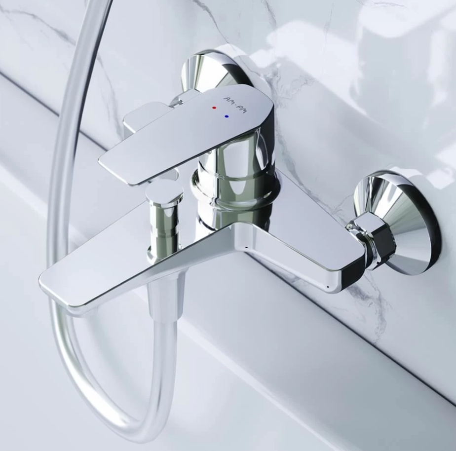 Смеситель для ванны и душа, излив 179мм ХРОМ  F90A10000  GEM АМ.РМ