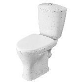 Унитаз-компакт Версия КРАП на белом(косой вып., ниж. подв., 1-реж. арм., сид. полипропилен), SANTERI