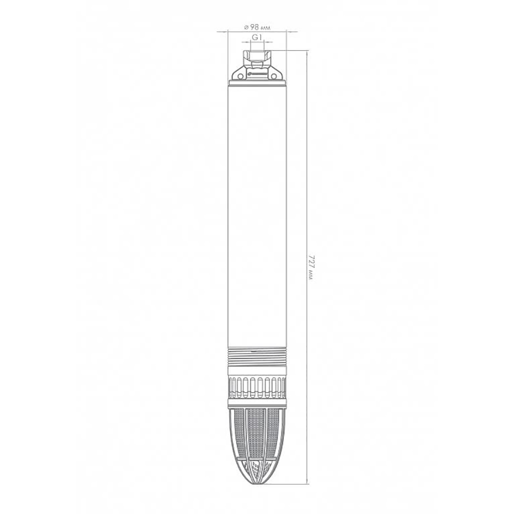 Насос погр. ДЖИЛЕКС ВОДОМЁТ ПРОФ 55/50 г. 5550