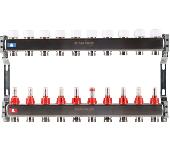 Коллектор из нержавеющей стали с расходомерами 10 вых. ROMMER RMS-1200-000010