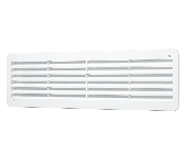 4513ДП, Решетка вентиляционная переточная полипропилен 450х131, бел.