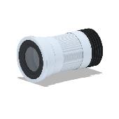 Гофра д/унитаза 260/540 гибкая K728R (340-870мм) (15) Ани пласт