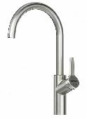 Смеситель для кухни с высоким изливом, никель 310720400 Eclipse, DAMIXA