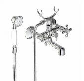 A6471 Смеситель для ванны ACCOONA с коротким изливом дивертор в корпусе латунь/хром (10)