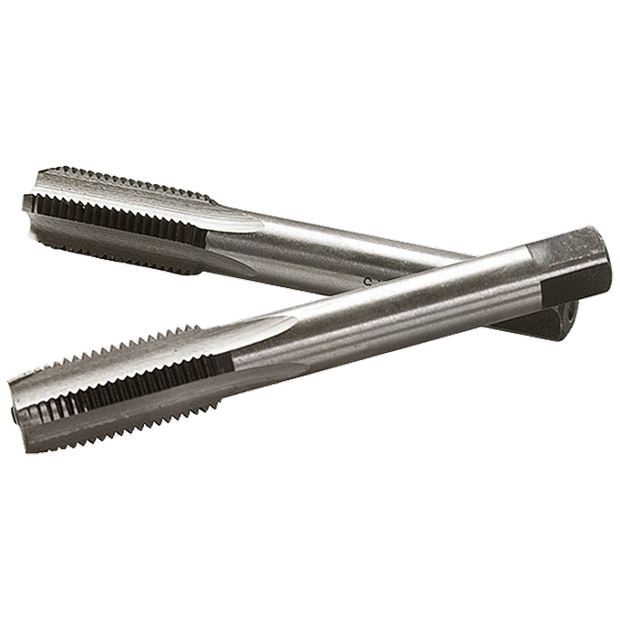 Метчик ручной 10х1,25мм комплект из 2 шт Сибртех