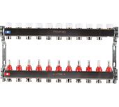 Коллектор из нержавеющей стали с расходомерами 11 вых. ROMMER RMS-1200-000011