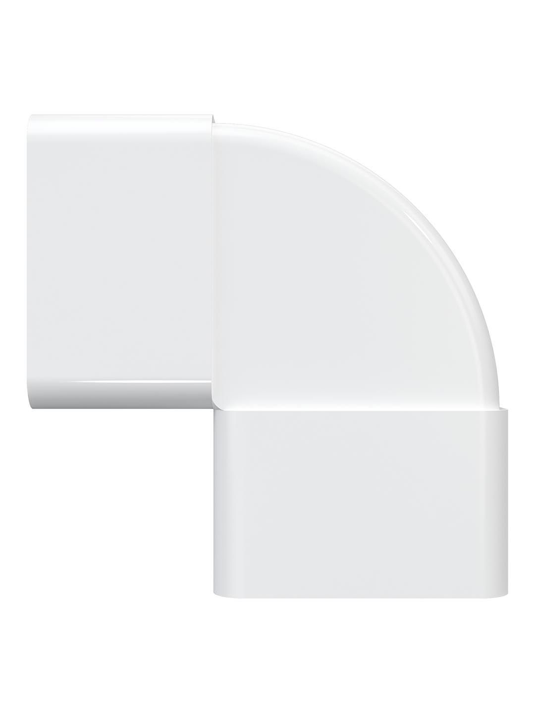 Колено вертикальное пластик 90° 60х204 ERA 620КВП