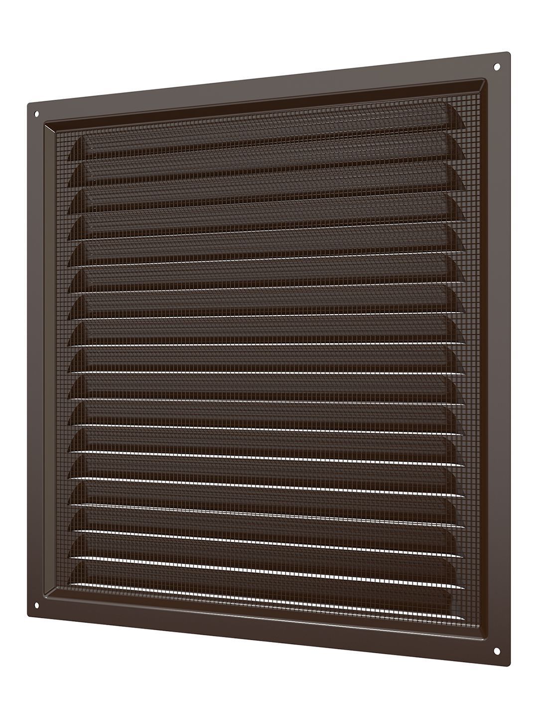 Решетка вентиляционная МЭ сетка 300х300 окраш.сталь Brown ERA 3030МЭ кор