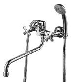 Смес. д/ванны с круг. изливом LEMARK PARTNER (LM6541С)