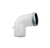 Колено Ø80 угол 90° Condensing.CE.00.57 РР