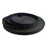 Монтажная лента текстильная цвет черный 50м FEDAST