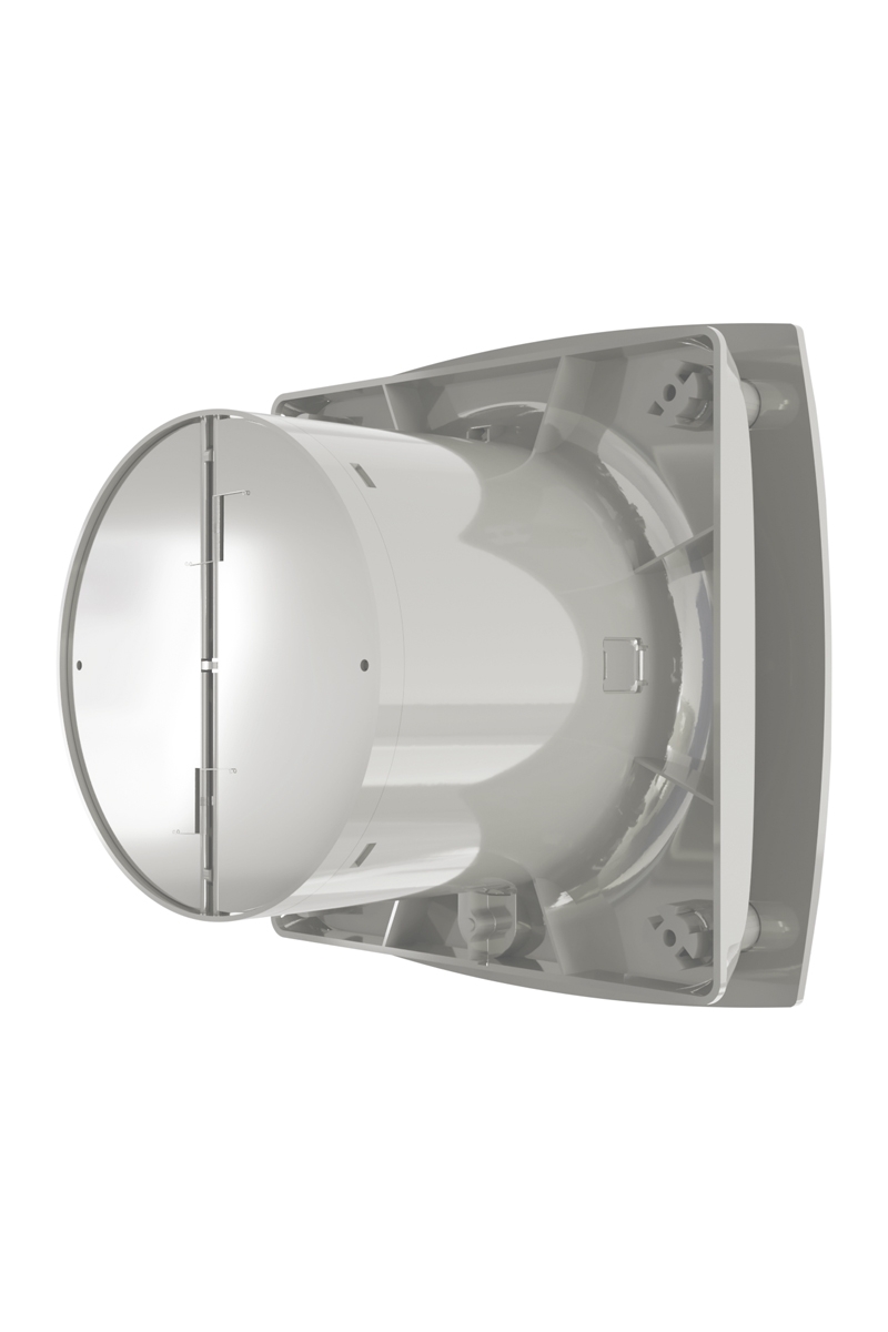 Вентилятор накладной D100 ERA обр.клапан WAVE Gray