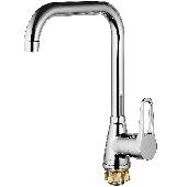 Смеситель для кухни (мойки) G.LAUF ZOP4-A045 (D35; боковая ручка Г-обр. излив; на лат. гайке) (10)