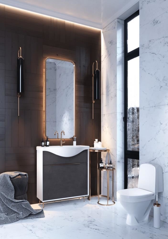 Унитаз-компакт Classic Luxe SL TM (косой вып., ниж.подв., 2-реж.арм., сид.термопл. м/л), SANITA LUXE