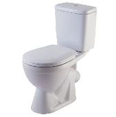 Унитаз-компакт Лира (косой вып., 1-реж.арм., сид.полипроп.) Киров