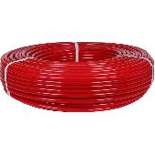Труба 25х3.5 PEX-a EVOH в теплоизол. STOUT (50м) SPI-0003-002535 красная (кратно бухте)