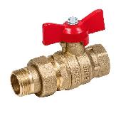 Кран шар.(вода) 3/4