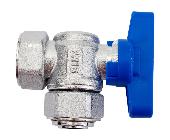 Кран шар. хром, 3/4