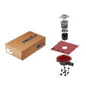 TECE Комплект точечного трапа с сифоном DN 50, с декоративной решеткой̆ KDP-S120