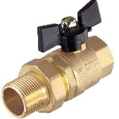 Кран шар.(вода) америк.1