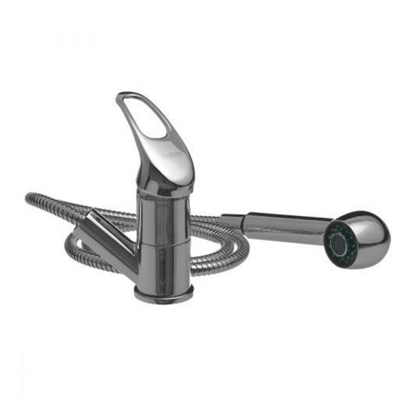 Смеситель для кухни G-lauf KEN4-A 031 SOLONE с выдвижной лейкой шпилька