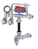 Узел рег. д/систем напол. отопления с 3-хточеч.сервопривод. 220В (FK 3490 110)