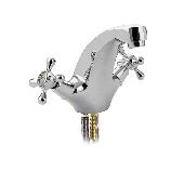 87161 MYFAIR Смеситель раковина  металлокерамика ручка крест