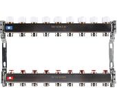 Коллектор из нержавеющей стали без расходомеров 9 вых..ROMMER RMS-3200-000009