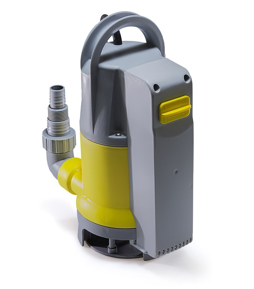 Насос фекальный AquaТIМ AM-WPD400-04A встроенный поплавок (400 Вт//5м напор/122 л/м /кабель10м)