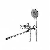 Смес. д/ванны LEMARK  PRACTICA  (LM7541C)