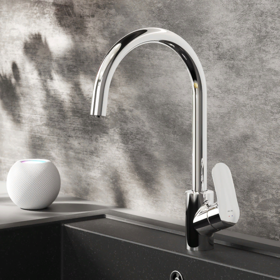 Смеситель для кухни с каналом д/питьевой воды, ХРОМ, F8007700 Like АМ.РМ