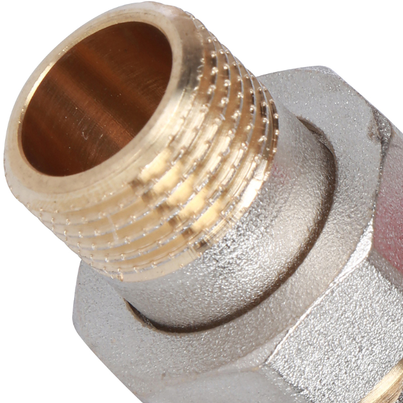 Rommer шаровой кран угловой с американкой 1/2