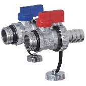 Комплект кранов дренажных 1/2