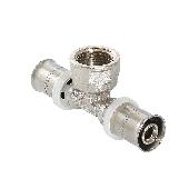 Тройник ПРЕСС 20х3/4ВРх20 