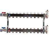 Коллектор из нержавеющей стали в сборе без расходомеров 10 вых.ROMMER RMS-3210-000010