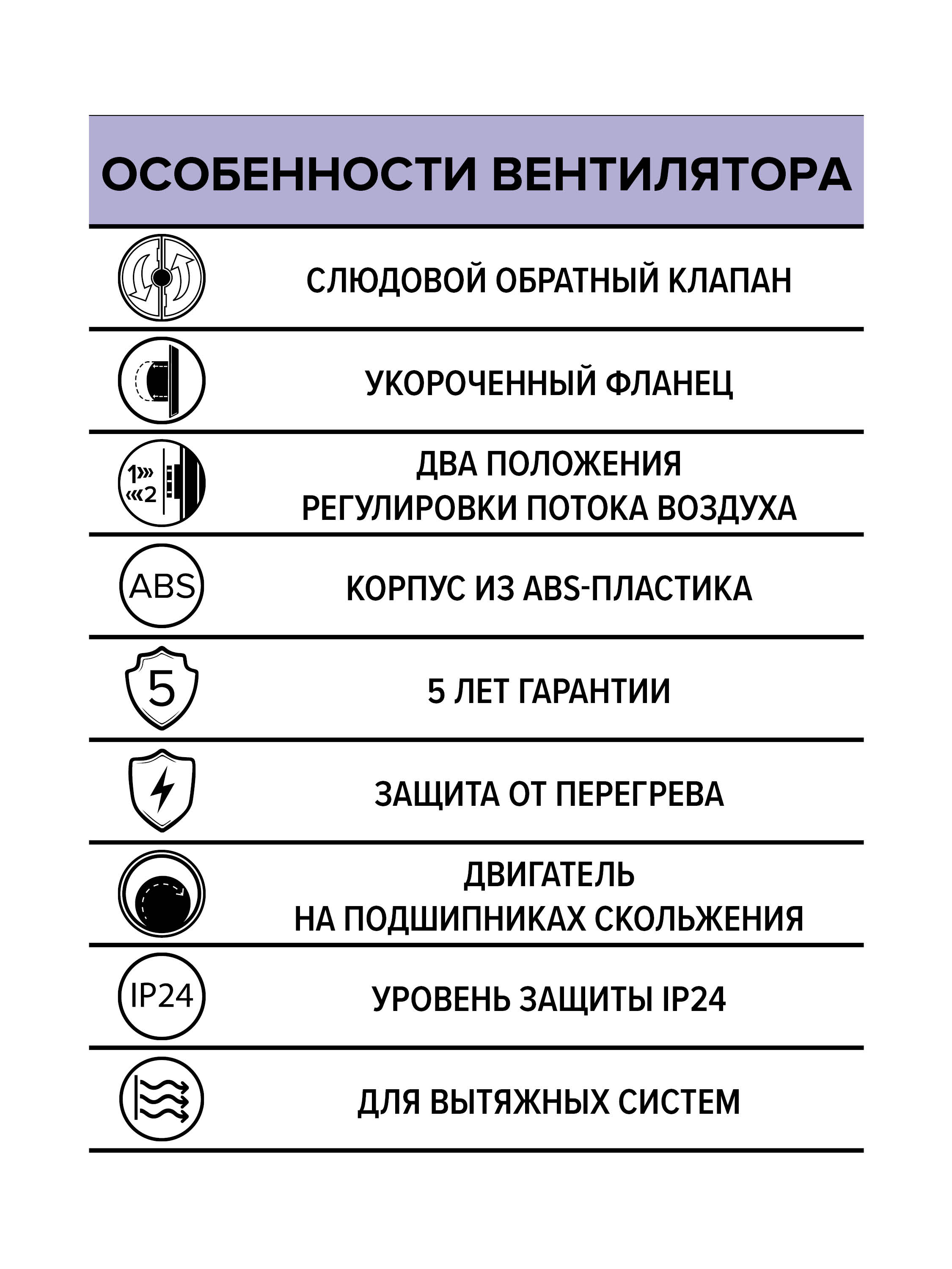 Вентилятор накладной D100 ERA обр.клапан  DISC 4C