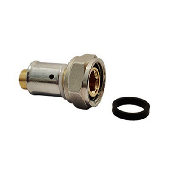 Фитинг MULTI-FIT с накидной гайкой 3/4*16(2.0) (240/30) TIM MF01-1603