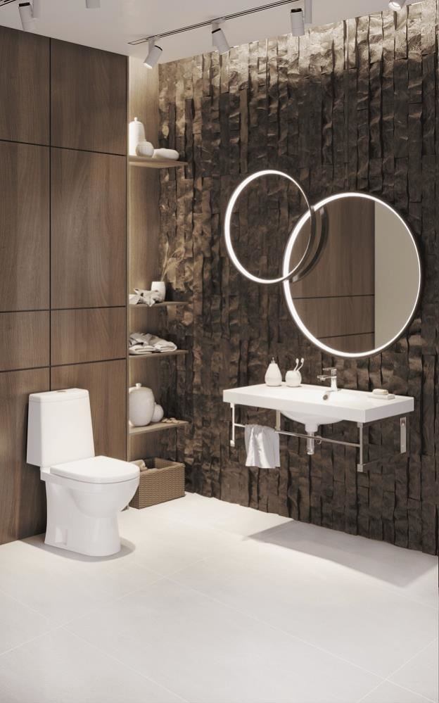 Унитаз-компакт Next Luxe SL DM (гориз. вып., ниж. подв., 2-реж.арм., сид. дюро м/л), SANITA LUXE